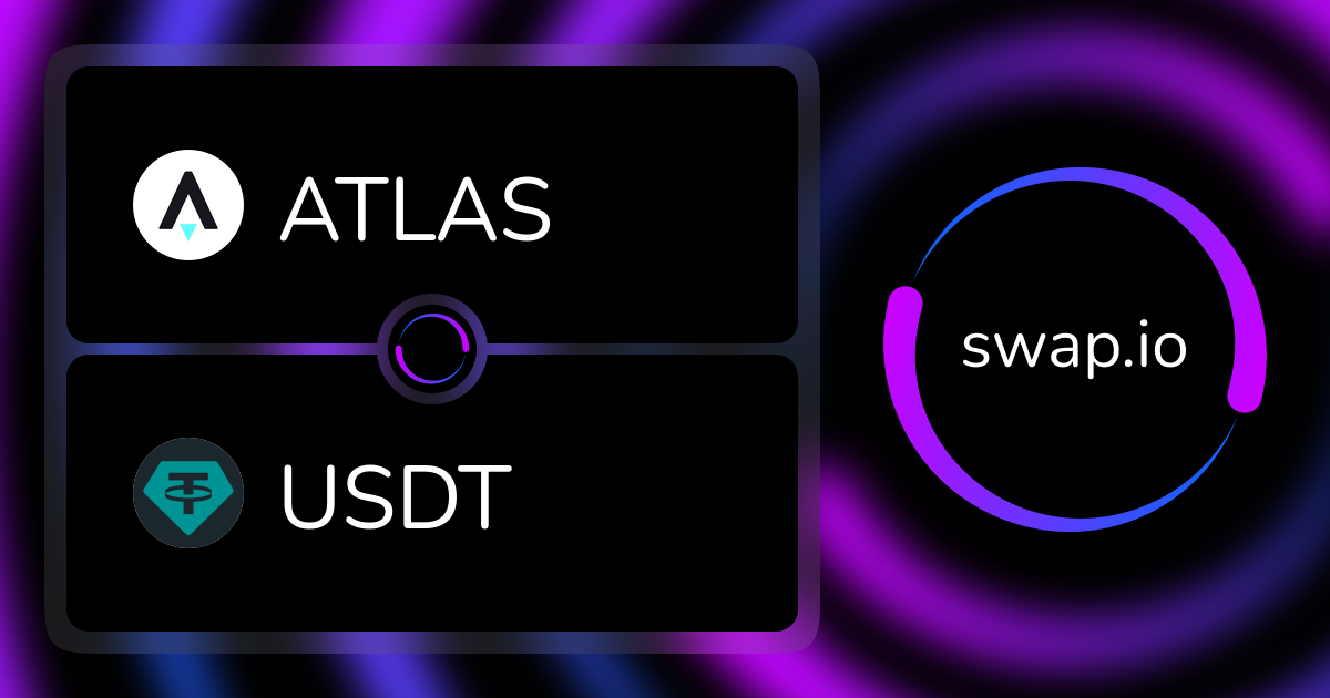 Swap ATLAS to USDT - Best Rates